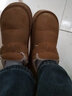 回力棉鞋女冬季加绒保暖短靴女外穿毛毛鞋女厚底勃肯鞋百搭雪地靴女 驼色 37 实拍图