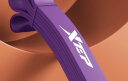 特步（XTEP）弹力带健身阻力拉伸带男女力量训练引体向上单杠辅助圈瑜伽练臀紫 实拍图