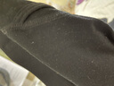无印良品 MUJI 男式 使用了棉的冬季内衣圆领长袖T恤 69AA452打底衫打底衣 黑色 XL 实拍图