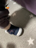 MIKIHOUSE学步鞋男女童鞋经典LOGO机能学步鞋婴幼儿宝宝运动鞋耐磨防滑 藏蓝色 内长12cm (适合脚长11.5cm) 实拍图