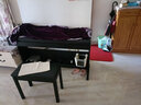 雅马哈（YAMAHA）电钢琴YDP105专业成年儿童初学者立式家用88键重锤钢琴电子钢琴 YDP-105B黑色+原装琴凳 实拍图