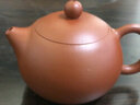 玉颐阁送礼佳品紫砂壶纯手工宜兴功夫名家刘浩原矿大红袍朱泥爱心西施 朱泥套装一壶四杯+公道+茶漏 实拍图