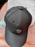 Jeep吉普帽子男棒球帽四季街头鹰标防晒遮阳鸭舌帽时尚嘻哈户外太阳帽 黑色 均码 (56-61)大小可以调节 实拍图