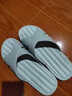 绚初拖鞋男夏季居家浴室防滑简约室内软底情侣家用洗澡凉拖女 浪漫拖 浅灰 40-41 (适合39-40码穿) 实拍图