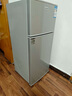 长城（GREAT WALL FRIDGE）家用迷你小冰箱小型冷冻冷藏保鲜宿舍出租房办公室节能省电双开门电冰箱 银色119L【一级能效 全国联保】 实拍图