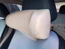 肯拓普轻奢汽车多功能头枕颈枕四向调节可调座椅机械头枕车用奔驰奥迪 头枕护颈枕 黑色 1个 实拍图