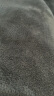 皮尔卡丹法兰绒毯子 超柔牛奶绒毛毯午睡空调毯毛巾被盖毯 灰色180*200cm 实拍图