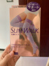 丝翎（SLIMWALK）日本进口塑形睡眠袜女压力袜连裤袜美腿袜长筒袜春秋强压显瘦袜 睡眠长筒袜美腿美脚3段压力 1双 S S-M 实拍图