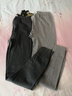 七匹狼秋冬季男士秋裤男纯棉100%棉薄款全棉打底裤棉毛裤线裤衬裤保暖裤 深麻灰+浅麻灰 L (170) (推荐体重110-130斤) 实拍图