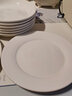 MLCRIYG牛排餐盘子陶瓷白陶瓷圆形西餐盘子家用菜盘碟子西餐餐具 9英寸(平盘)（2件装） 实拍图