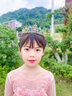 蓝莓兔皇冠头饰儿童公主粉色女孩高端水钻生日王冠女童演出水晶走秀发箍 皇冠（七彩钻） 实拍图