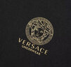VERSACE JEANS COUTURE范思哲 VERSACE 男装圆领短袖T恤男士美杜莎修身半袖新款  黑色 L 实拍图