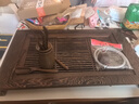 锦格鸡翅木茶盘家用抽屉式功夫茶具实木茶台储水式排水茶台茶托盘家用 鸡翅木古典长65宽37高7cm 实拍图