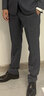 威可多（VICUTU）【小蓝西二代】男士西装商务正装礼服外套新郎伴郎结婚西服 西服185B或西裤90 浅苍灰上衣（2代） 实拍图
