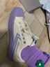飞跃（Feiyue）官方女鞋帆布鞋女冬季新款饼干鞋百搭休闲鞋子时尚街拍板鞋075 075米紫 36 实拍图