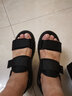 波佐斯（POEZONIS）运动凉鞋男超轻厚底开车夏季外穿罗马沙滩鞋防滑男士休闲越南凉拖 黑色 42 实拍图