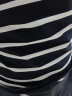 宾色条纹t恤男短袖棉修身圆领海魂衫半袖男体恤夏季潮流休闲打底 黑色 2XL【150-170斤】 实拍图