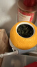 万仟堂（Edenus）茶具 陶瓷茶叶罐 多功能密封罐 水果功夫茶具储茶罐 大吉大利 橘黄釉 实拍图