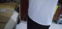 特步运动套装男装服饰卫衣卫裤宽松男裤子加厚跑步健身休闲篮球两件套 黑色-加绒(卫衣+卫裤) 3XL/190 实拍图