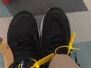 【95成新】耐克NIKE跑步鞋男子缓震宽版REVOLUTION 7运动鞋春夏FB8501-002黑43   实拍图