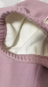 浪莎儿童保暖内衣套装女童秋冬阳离子加绒睡衣家居服女孩秋衣秋裤套装 玫红-宽条纹 150（建议身高140-150）  实拍图