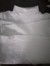 纯一良品（CUNYI）童装男童高领打底衫儿童长袖T恤中大童女童打底衣宝宝上衣秋冬装 白色 120cm 实拍图