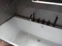 摩恩阳光系列家用亚克力浴缸小户型成人恒温加热冲浪按摩独立加深泡澡浴池 五件套浴缸1.2- 1.7m 1.7M 实拍图