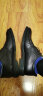 海澜之家HLA皮鞋男士系带德比商务正装西装婚鞋子男HAAPXM2ACO0141 黑色40 实拍图