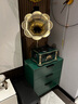洛斯贝拉 留声机复古客厅欧式怀旧摆件美式黑胶唱片机老式唱机创意蓝牙音响 1897墨绿描金款 实拍图