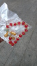 新中式玉兔手链女款ins小众设计高颜值学生手串闺蜜古风生日礼物 M1536【红色花生手链】 实拍图
