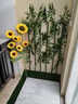 润蕾仿真向日葵太阳花假花绢花干花客厅卧室落地摆放花室内装饰花 小5头1.1高   花小 实拍图