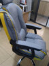 星奇堡 电竞椅家用电脑椅舒适久坐游戏按摩座椅书房办公直播升降椅 【加宽升级版】浅灰+腰枕 实拍图