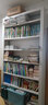 鑫裕翔家用钢制书架落地学生图书馆书籍架宝宝绘画本架客厅简约铁艺书架 2.4米高1.2长主架 实拍图