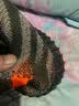 【准新品】阿迪达斯Yeezy Boost椰子350 V3灰橙跑步鞋 HQ7045 UK8码42   实拍图