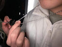 飞花 猫咪情侣项链学生闺蜜友谊拼接男女朋友生日礼物异地恋爱情信物 猫咪项链 1对 实拍图