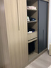 木月定制【特】整体衣柜全屋定制家具现代简约衣帽间平开门推拉门衣柜 推拉门DZ1Y6长*高*单价+上门测量 实木多层板材定制 实拍图