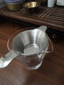 班意不锈钢茶漏套装过滤网茶叶过滤器茶滤功夫茶具配件茶隔滤茶器 清益304茶漏（大号） 实拍图