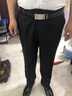 雅鹿西裤男士高弹力商务休闲裤西装长裤高腰爸爸裤子西服直筒裤子 实拍图