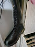 达芙妮官方靴子女长筒靴女骑士靴2025年厚底显瘦马丁靴女秋冬款高筒女靴 棕色【常规单里款】 40 实拍图
