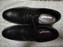 奥康男鞋男士布洛克内增高皮鞋男大码商务增高男皮鞋结婚新郎 黑色增高5.5CM 42 实拍图