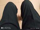 声猴衣服男春秋春夏款休闲裤小西裤男九分裤男直筒修身商务小脚休闲韩 黑色-九分 28(腰围74厘米2尺22) 实拍图