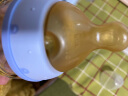 NUK德国进口 婴儿宽口玻璃奶瓶新生儿耐高温彩色奶瓶120\/240ml 粉色240ml(6-18硅胶)+3赠品 实拍图
