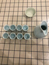 九楼阁 景德镇青瓷白酒 清酒分酒器酒具套装小酒盅一壶8杯 六角款--粉青 250ml 1壶8杯 泡沫安全包装 实拍图