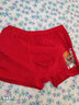 恒源祥3条装鸿运儿童内裤男童大红色本命年平角四角短裤小学生裤杈女童 飞行员 男童-HYX2889D龙年礼盒 2条内裤+2双袜子 165 实拍图