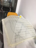 千千锦（QianQianjin） 千千锦 圆形长方形菜罩折叠加大餐桌罩盖菜碗罩防蚊蝇罩可拆洗 米格草长方双杆（6-8盘） 实拍图