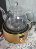 新功（SEKO）喷淋电陶炉煮茶器烧水壶电水壶电茶炉高硼硅玻璃电茶壶 Q6A/Q10A Q6A(配玻璃烧水壶) 实拍图