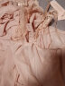 媚の火女士性感睡衣女夏季吊带睡裙两件套蕾丝内衣居服大码冰丝高级感 藕粉 XL码（115-130斤） 实拍图