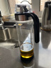 MAD SHARK 油壶玻璃不挂油家用防漏自动开合酱油壶油瓶子厨房炒菜调味瓶 单个装550ML 晒单实拍图