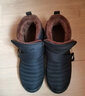回力棉鞋男冬季加厚加绒中老年人保暖鞋防水爸爸鞋耐磨棉靴雪地靴男 黑色 男款 37 实拍图