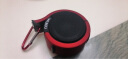 物酷（WUKU） 蓝牙音箱重低音炮便携式无线移动随身听手机电脑户外运动插卡 迷你 小音响小音箱小钢炮 红色（不带卡） 实拍图